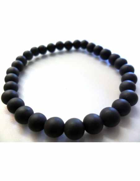Bracelet en basalt 6mm Bracelet en basalt 6mm