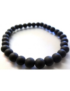 Bracelet en basalt 6mm 2