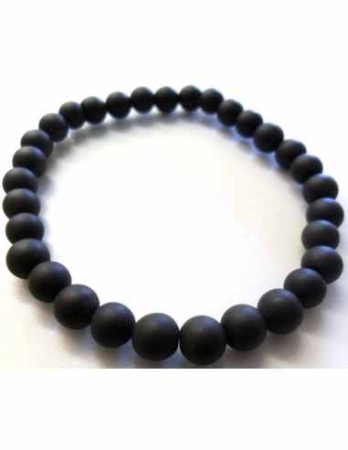 Bracelet en basalt 6mm