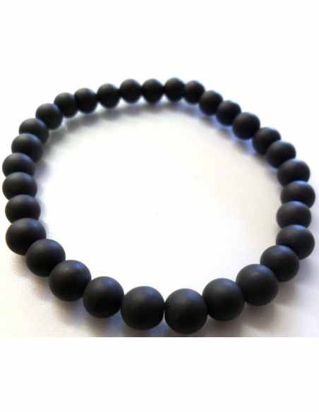 Bracelet en basalt 6mm Bracelet en basalt 6mm