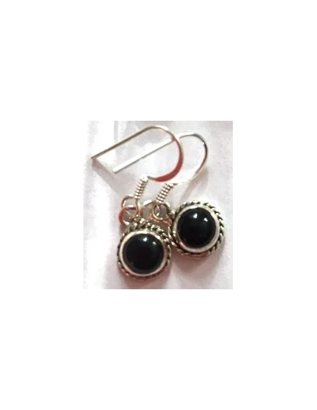 Onyx boucles oreilles argent Onyx boucles oreilles argent