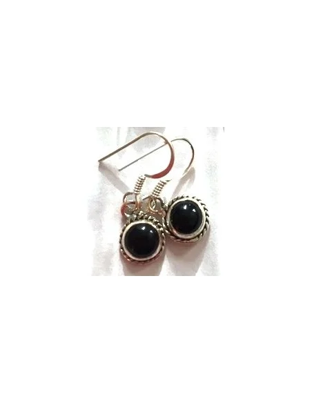 Onyx boucles oreilles argent Onyx boucles oreilles argent