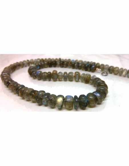 Labradorite 6mm collier Labradorite 6mm collier