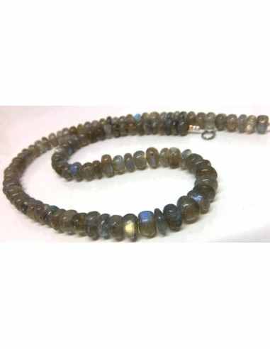 Labradorite 6mm collier