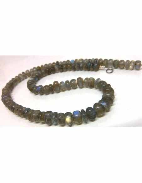 Labradorite 6mm collier Labradorite 6mm collier