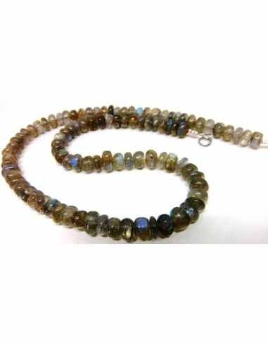 Labradorite 6mm collier