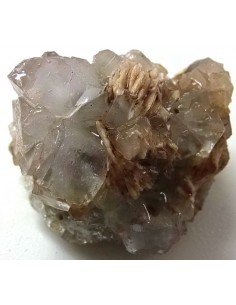 Fluorite blanche cristalisée 2