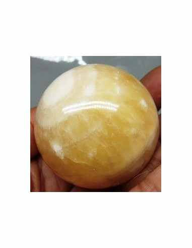 Sphere Calcite orange 50mm