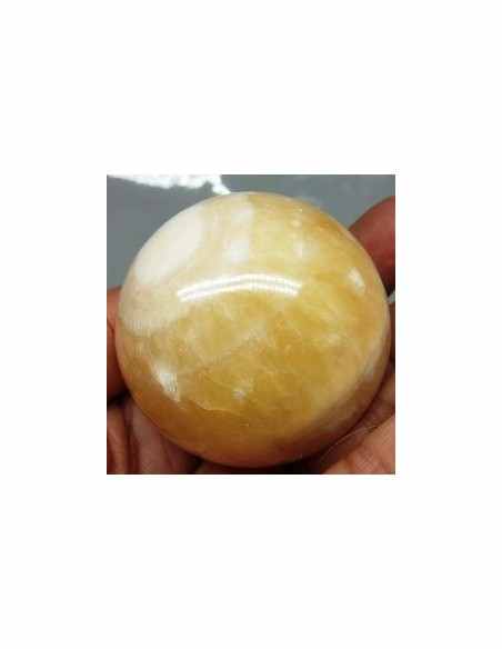 Sphere Calcite orange 50mm Sphere Calcite orange 50mm