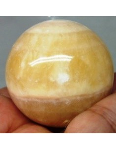 Sphere Calcite orange 50mm