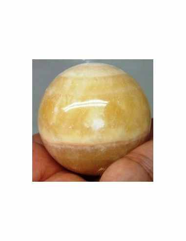 Sphere Calcite orange 50mm