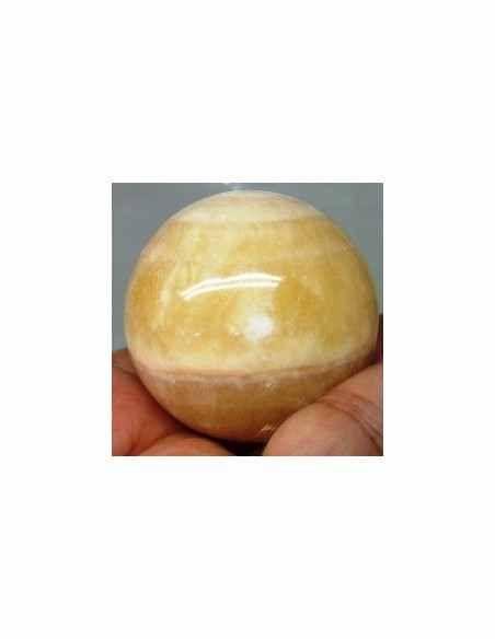 Sphere Calcite orange 50mm Sphere Calcite orange 50mm