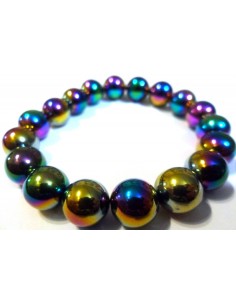Aqua aura aux titanes 8mm bracelet 2