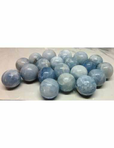 Calcite bleue sphere 30mm