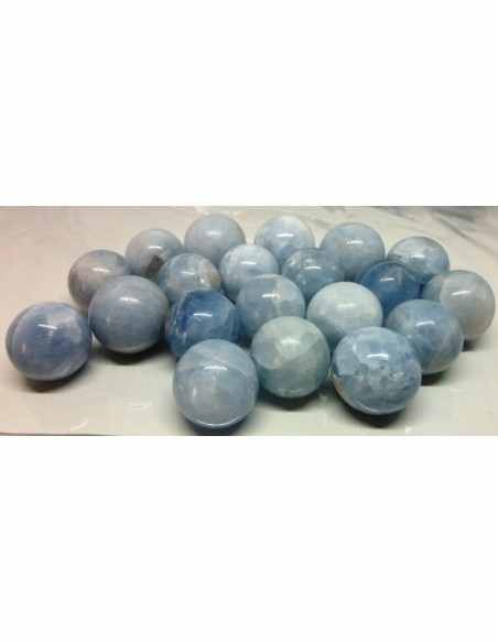 Calcite bleue sphere 30mm