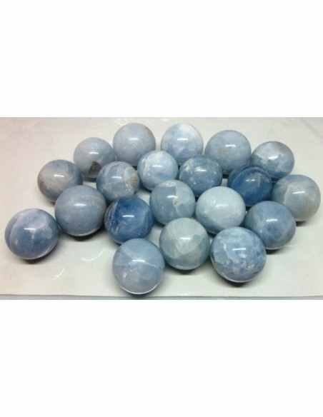 Calcite bleue sphere 30mm
