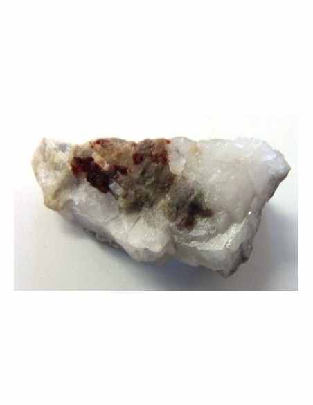 Ticalconite avec cristaux cinabre Ticalconite avec cristaux cinabre