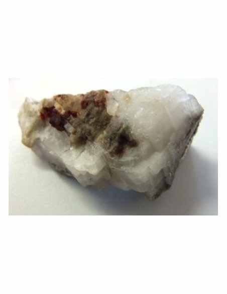 Ticalconite avec cristaux cinabre Ticalconite avec cristaux cinabre