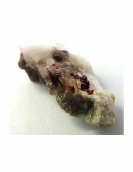 Ticalconite avec cristaux cinabre Ticalconite avec cristaux cinabre