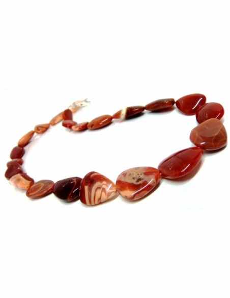 Opale de feu Collier Magnifique Opale de feu Collier Magnifique