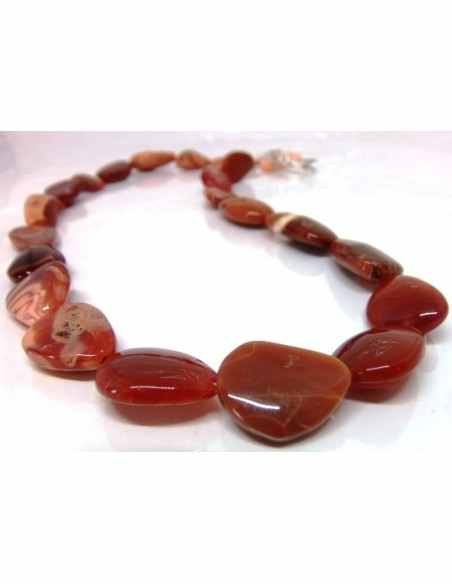 Opale de feu Collier Magnifique Opale de feu Collier Magnifique