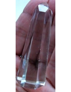 Citrine fantome naturelle pointe  70mm 2