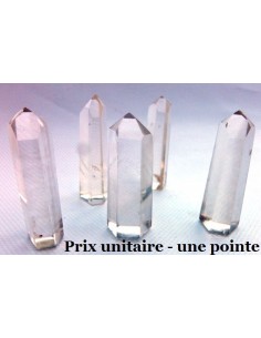Citrine naturelle pointe  50mm PROMO