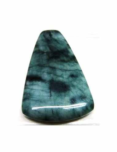 Emeraude pendentif 50mm