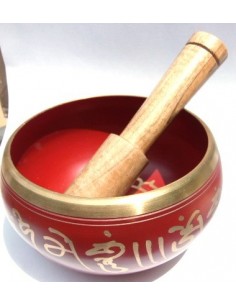 Bol Tibetain Rouge