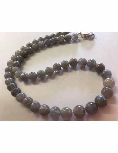 Collier Labradorite 8mm