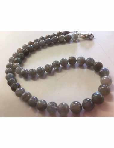 Collier Labradorite 8mm