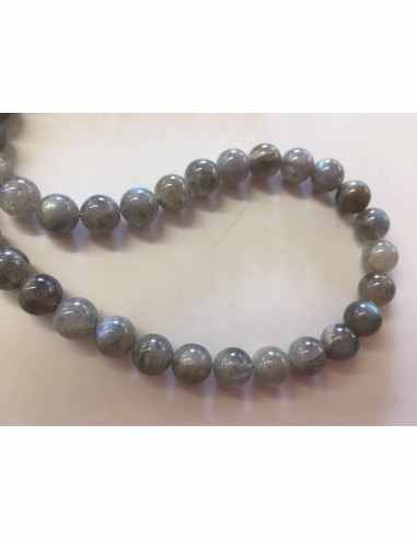 Collier Labradorite 8mm
