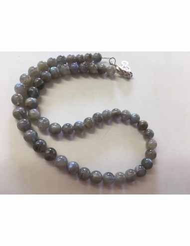 Collier Labradorite 8mm