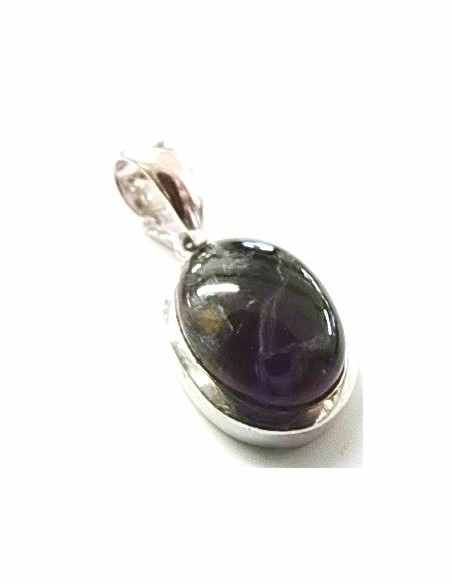 Pietersite pendentif argent