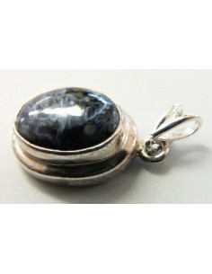 Pietersite pendentif argent