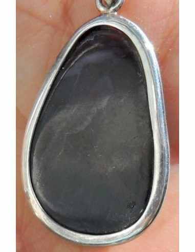 Sugilite argent pendentif