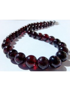Collier Grenat 10mm 2