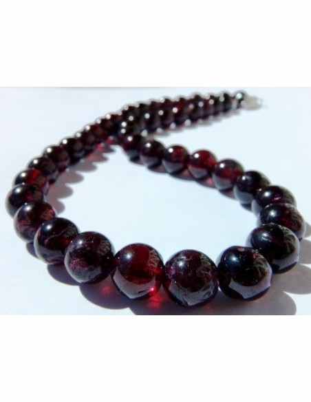 Collier Grenat 10mm Collier Grenat 10mm