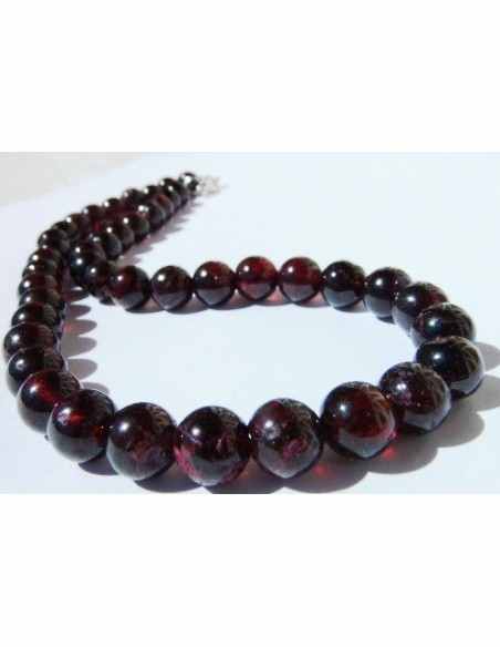 Collier Grenat 10mm Collier Grenat 10mm
