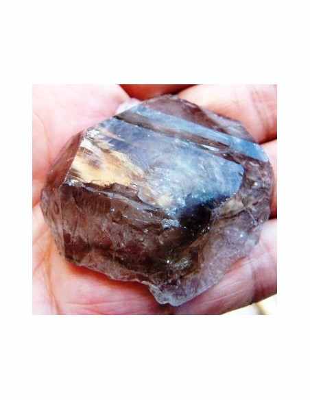 Quartz fume sceptre Quartz fume sceptre