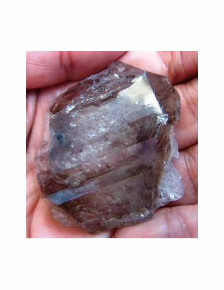 Quartz fume sceptre Quartz fume sceptre