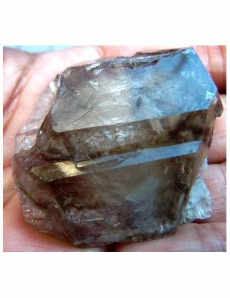 Quartz fume sceptre Quartz fume sceptre