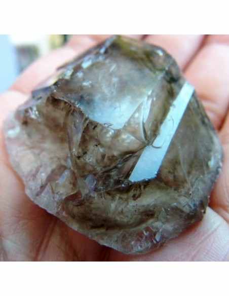 Quartz fume sceptre Quartz fume sceptre