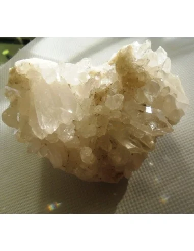 Quartz aurora en géode