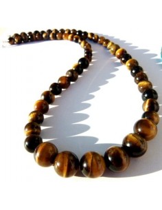 Collier chute Oeil de tigre 2