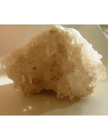 Quartz aurora en géode