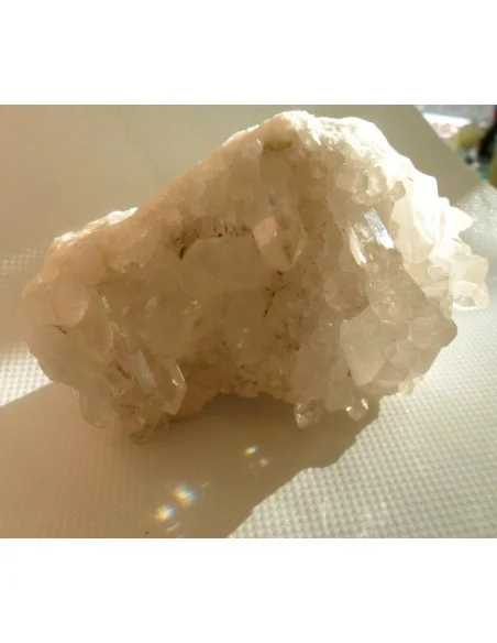 Quartz aurora en géode