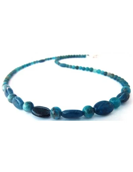 Collier apatite bleue
