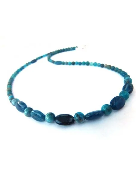 Collier apatite bleue