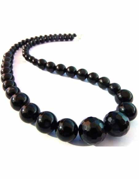 Collier chute tourmaline noire Collier chute tourmaline noire